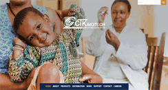 Desktop Screenshot of ctkbiotech.com